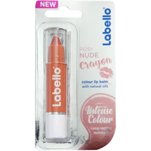 Labello Rosy Nude Coloured Lip Balm Crayon 3g Labello Rosy Nude Coloured Lip Balm Crayon 3g