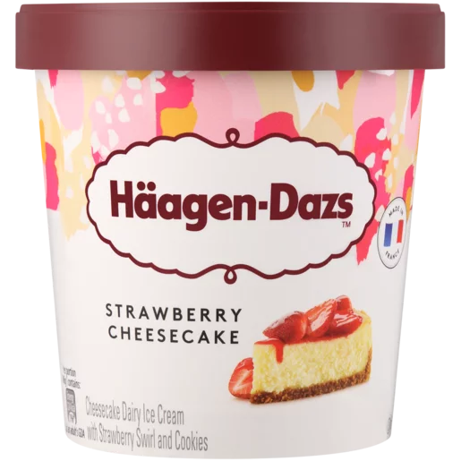 Häagen-Dazs Strawberry Cheesecake Ice Cream Tub 460ml Häagen-Dazs Strawberry Cheesecake Ice Cream Tub 460ml