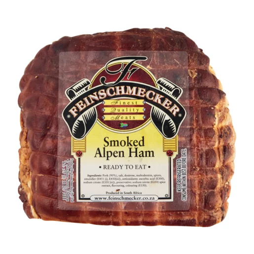 Feinschmecker Smoked Alpen Ham Per kg