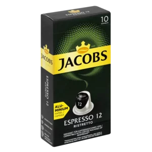 Jacobs Espresso 12 Ristretto Coffee Capsules 10 Pack Jacobs Espresso 12 Ristretto Coffee Capsules 10 Pack