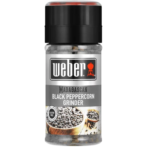 Weber Madagascan Black Peppercorn Grinder 200ml Weber Madagascan Black Peppercorn Grinder 200ml