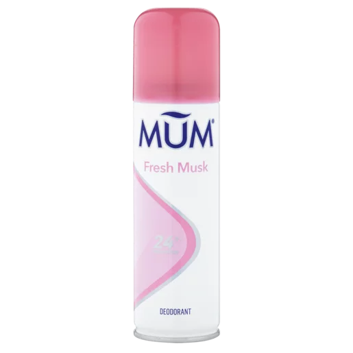 Mum Fresh Musk Ladies Body Spray Anti-Perspirant 120ml Mum Fresh Musk Ladies Body Spray Anti-Perspirant 120ml