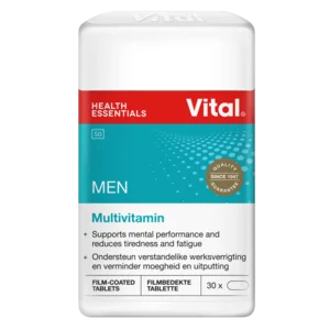Vital Men's Multivitamin Film-Coated Tablets 30 Pack Vital Men's Multivitamin Film-Coated Tablets 30 Pack