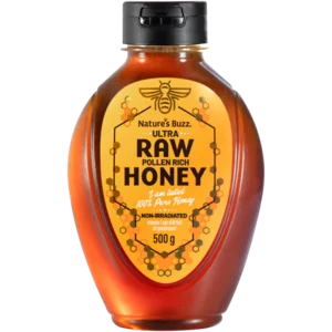 Nature's Buzz Ultra Raw Pollen Rich Honey 500g Nature's Buzz Ultra Raw Pollen Rich Honey 500g