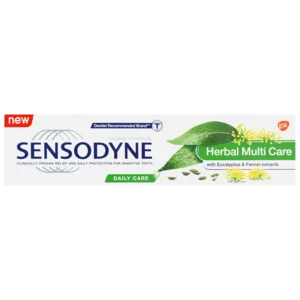 Sensodyne Herbal Multi Care Toothpaste With Eucalyptus & Fennel Extracts 75ml Sensodyne Herbal Multi Care Toothpaste With Eucalyptus & Fennel Extracts 75ml