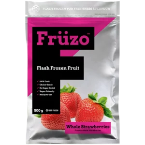 Früzo Flash Frozen Whole Strawberries 500g Früzo Flash Frozen Whole Strawberries 500g
