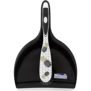 M Home Patterned Dustpan & Brush Set 2 Piece M Home Patterned Dustpan & Brush Set 2 Piece