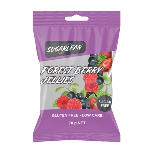 Sugarlean Forest Berry Jellies 70g Sugarlean Forest Berry Jellies 70g
