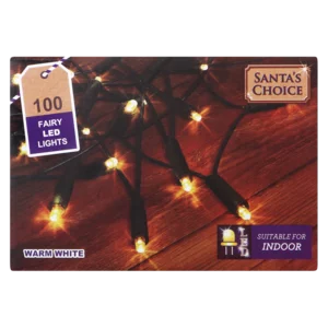 Santa's Choice Warm White Fairy LED Lights 100 Pack Santa's Choice Warm White Fairy LED Lights 100 Pack