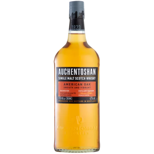 Auchentoshan American Oak Scotch Whisky Bottle 750ml