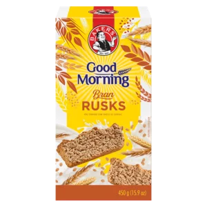 Bakers Good Morning Bran Rusks 450g