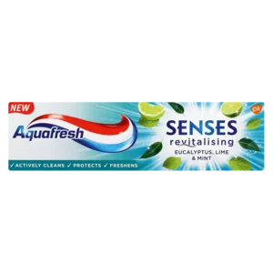 Aquafresh Senses Revitalising Eucalyptus, Lime & Mint Toothpaste 75ml