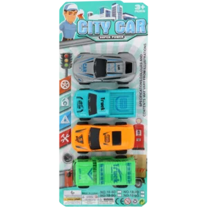 City Car Super Powered Car Set 4 Pack City Car Super Powered Car Set 4 Pack