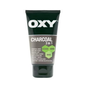 OXY 3-In-1 Charcoal Face Mask 125ml OXY 3-In-1 Charcoal Face Mask 125ml