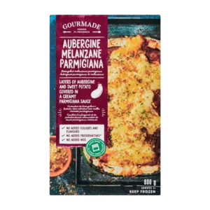 Gourmade Frozen Aubergine Melanzane Parmigiana Ready Meal 800g