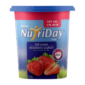 Nutriday Full Cream Strawberry Yoghurt 1kg