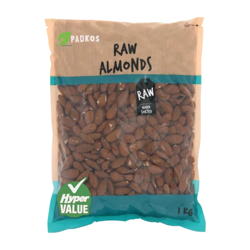 Padkos Raw Almonds 1kg