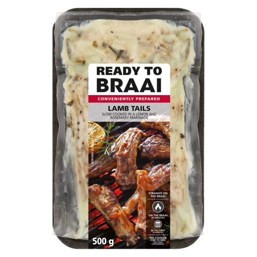 Ready To Braai Lamb Tails 500g