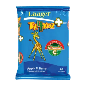 Laager Tea 4 Kidz Apple & Berry Flavoured Rooibos Tea 40 Pack Laager Tea 4 Kidz Apple & Berry Flavoured Rooibos Tea 40 Pack