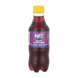 Popz Grape Flavoured Soft Drink 330ml Popz Grape Flavoured Soft Drink 330ml