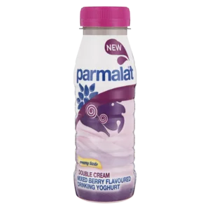 Parmalat Double Cream Mixed Berry Flavoured Drinking Yoghurt 250g Parmalat Double Cream Mixed Berry Flavoured Drinking Yoghurt 250g