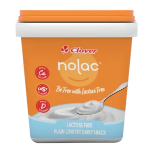 Clover Nolac Plain Lactose Free Low Fat Dairy Snack 750g Clover Nolac Plain Lactose Free Low Fat Dairy Snack 750g