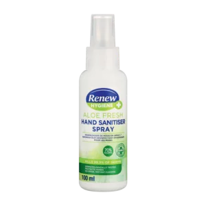 Renew Aloe Fresh Hand Sanitiser Spray 100ml Renew Aloe Fresh Hand Sanitiser Spray 100ml