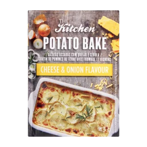 The Kitchen Cheese & Onion Flavoured Potato Bake 43g