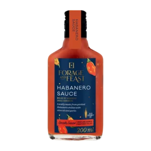 Forage And Feast Habanero Hot Sauce 200ml