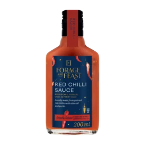 Forage And Feast Red Chilli Sauce 200ml