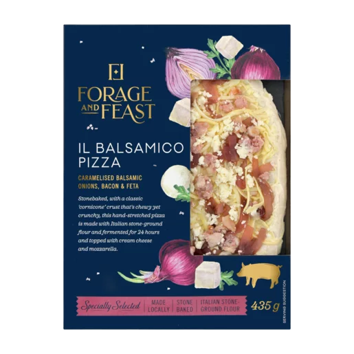 Forage And Feast Il Balsamico Pizza 435g Forage And Feast Il Balsamico Pizza 435g