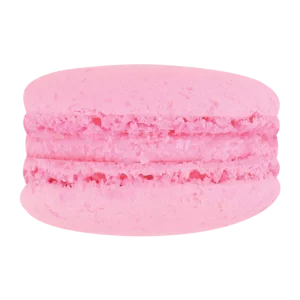 Pink Strawberry Flavoured Macaron Pink Strawberry Flavoured Macaron