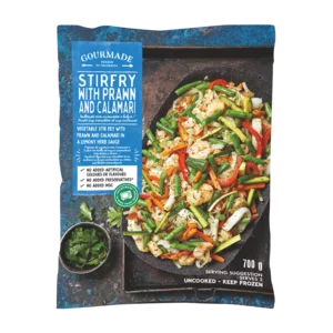 Gourmade Stirfry With Prawn & Calamari Ready Meal 700g