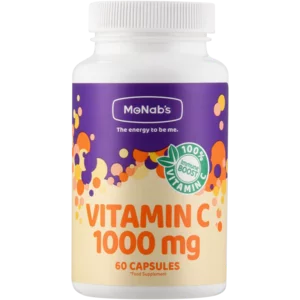 McNab's Vitamin C 1000mg Capsules 60 Pack McNab's Vitamin C 1000mg Capsules 60 Pack