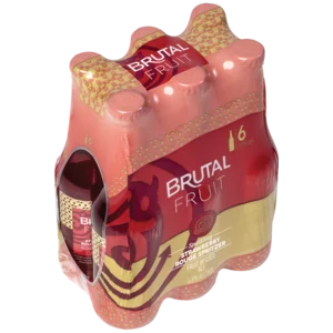 Brutal Fruit Strawberry Rouge Flavoured Sparkling Spritzer Bottles 6x275ml Brutal Fruit Strawberry Rouge Flavoured Sparkling Spritzer Bottles 6x275ml