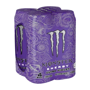 Monster Energy Ultra Violet Flavoured Energy Drink 4x500ml Monster Energy Ultra Violet Flavoured Energy Drink 4x500ml