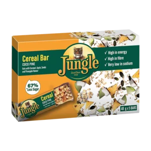 Jungle Coco Pine Cereal Bars 5x40g Jungle Coco Pine Cereal Bars 5x40g