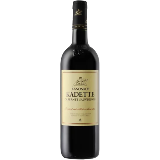 Kanonkop Kadette Cabernet Sauvignon Red Wine Bottle 750ml