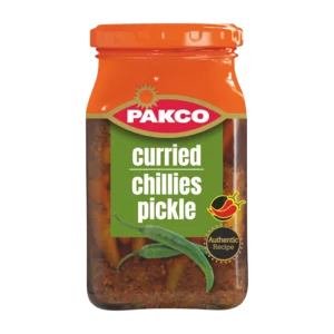 Pakco Pickle Curried Chillies 325g Pakco Pickle Curried Chillies 325g
