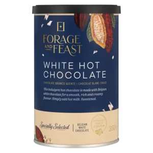 Forage And Feast White Hot Chocolate 250g Forage And Feast White Hot Chocolate 250g