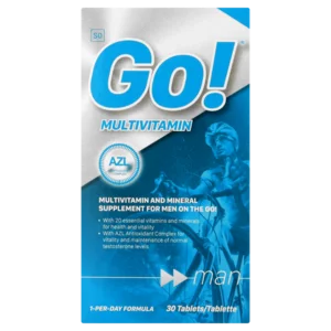 Nativa Go! Mens Multivitamin & Mineral Supplement Tablets 30 Pack Nativa Go! Mens Multivitamin & Mineral Supplement Tablets 30 Pack
