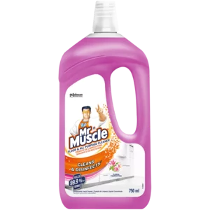 Mr Muscle Floor And All Purpose Cleaner Floral Scent 750ml Mr Muscle Floor And All Purpose Cleaner Floral Scent 750ml
