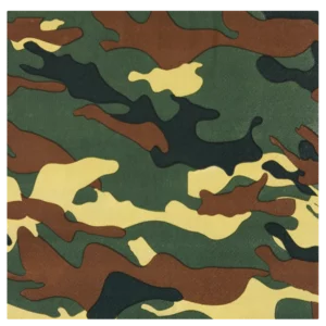Camo 2 Ply Party Napkins 10 Pack
