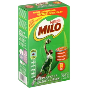 Nestlé Milo Breakfast Energy Drink Powder Sachets 10x20g