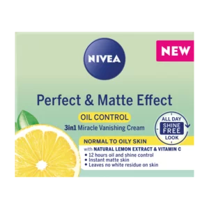 Nivea Perfect & Matte Effect Oil Control For Normal To Oily Skin Vanishing Cream 50ml Nivea Perfect & Matte Effect Oil Control For Normal To Oily Skin Vanishing Cream 50ml