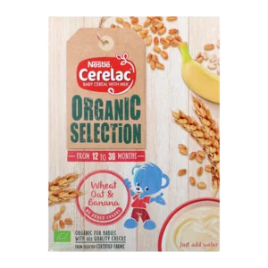Nestlé Cerelac Organic Banana Flavoured Baby Cereal 240g