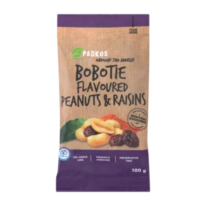 Padkos Bobotie Flavoured Peanuts & Raisins 100g