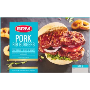 BRM Pork Rib Burgers 600g
