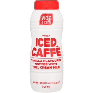 Vida E Caffe Vanilla Iced Caffe Coffee 300ml Vida E Caffe Vanilla Iced Caffe Coffee 300ml