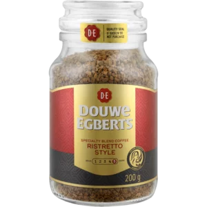 Douwe Egberts Ristretto Style Instant Coffee 200g
